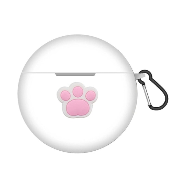 Øretelefoner for etui til Huawei Freebuds 4 Cute For Cat Paw Støtsikker Silikon Cov