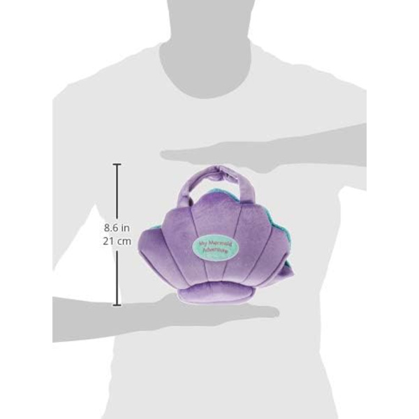 GUND Play Soft -kokoelma, Mermaid Adventure 5-osainen pehmolelusetti, jossa rätinä, piipittäjä ja rypistysleluja, aistipeli vauvoille ja vastasyntyneille Mermaid Adventure