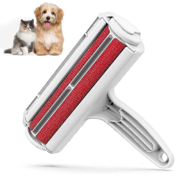 Pet Hair Remover Roller, Hund Kattepelsfjerner med selvrensende base