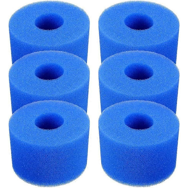 6-pak Poolfilter Vaskbare Udskiftningselementer