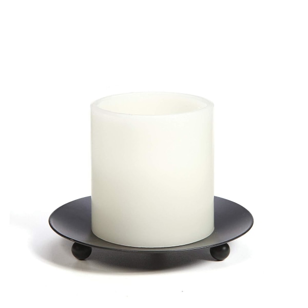 Mustat kynttilänjalat kynttilänjalkoihin olohuoneen/ruokailuhuoneen pöydän koristeluun