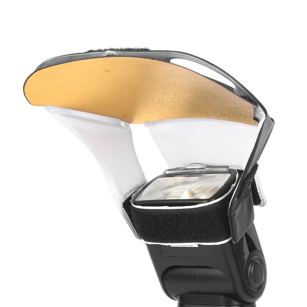 Universal SLR-kamera Blitzlys Reflektorpladesæt Sølv Hvid Guld