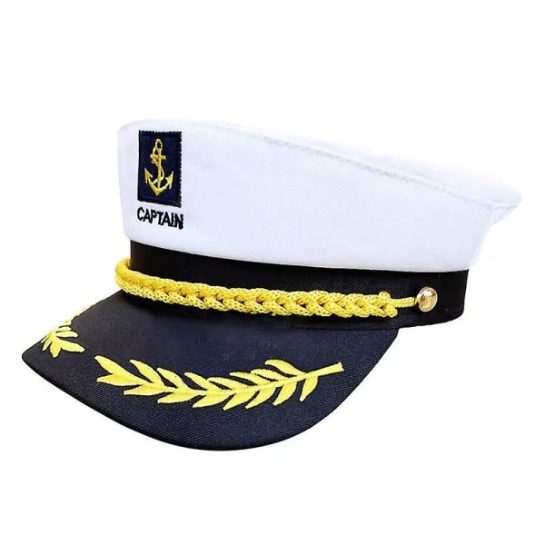 Sailor Captain Hat, Sailors Hat For Adults Captain Cap Sailor Costume Accessories, Adult Party Hats Navy Hat Captain Costume Sailors Outfit Men For S