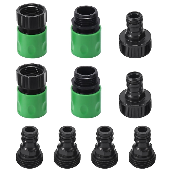 Have Quick Connect Release Vandslangefittings Plastforbindelser, han & hun 3/4 tommer Ght 10p