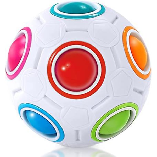 Magisk regnbuebold Magisk regnbuebold Regnbuepuslespil terning til børn