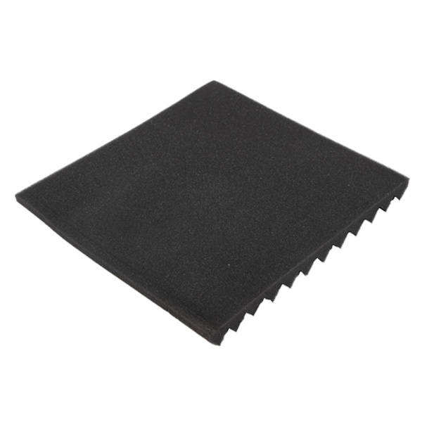 Kileformet akustisk skum med selvklebende tape 8 stk lydtette paneler, lyddempende svamp, h