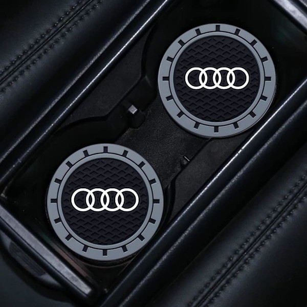 Audi-auton kuppialunen, juomatelinealunen Audi A1 A3 RS3 A4 A5 A6 A7 RS7 A8 Q3 Q5 Q7 R8 -autoihin, liukumaton automaattikuppitelineen sisäalunen, auto #NAME?