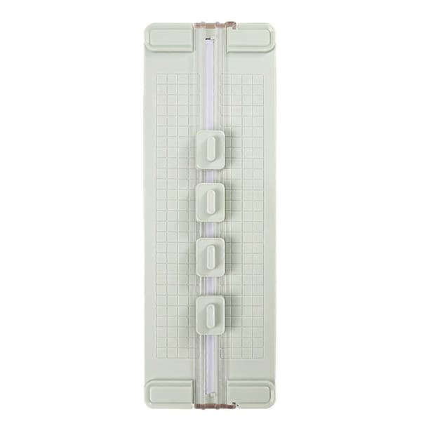 Multifunksjonell papirkutter – med fals- og perforeringsblader – for kort Green