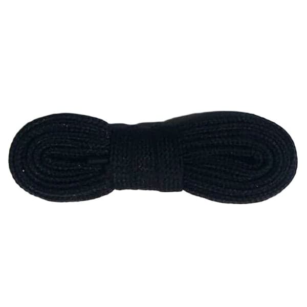 Farger 1,5 cm brede skolisser Unisex polyester skolisser Dubbe black null