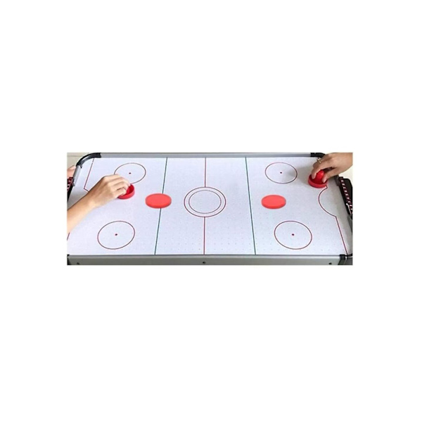 Ilmahockey-työntimet, Ilmahockey-setti, Loistavat maalityöntimet Työnninlisävarusteet, Pöytäjääkiekon Työnninsetti, Lapsille Aikuisille Pelipöydille (2 sarjaa, Punainen+musta)