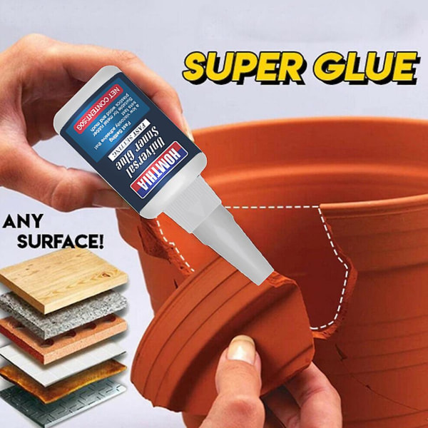 50g Clear Super Glue Quick Dry Vanntett Temperaturbestandig Sterk liming