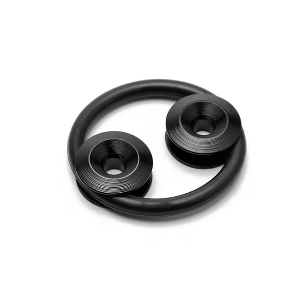 Auto Kofanger Quick Release Frontkofanger Fasteners - Lilla (4-pak)