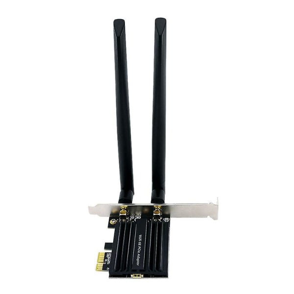 Ax210 Wifi6e Tri Band Gigabit Ble 5.2 Trådlöst Nätverkskort Stationärt Inbyggt Pcie