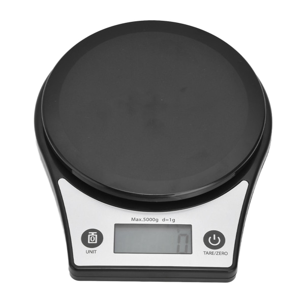 5 kg digital matvekt Mini bærbar Elektrisk kjøkkenvekt med høy nøyaktighet for matlaging