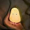 Nattlamper for barn, USB-oppladbare lamper, silikon nattbordslampe