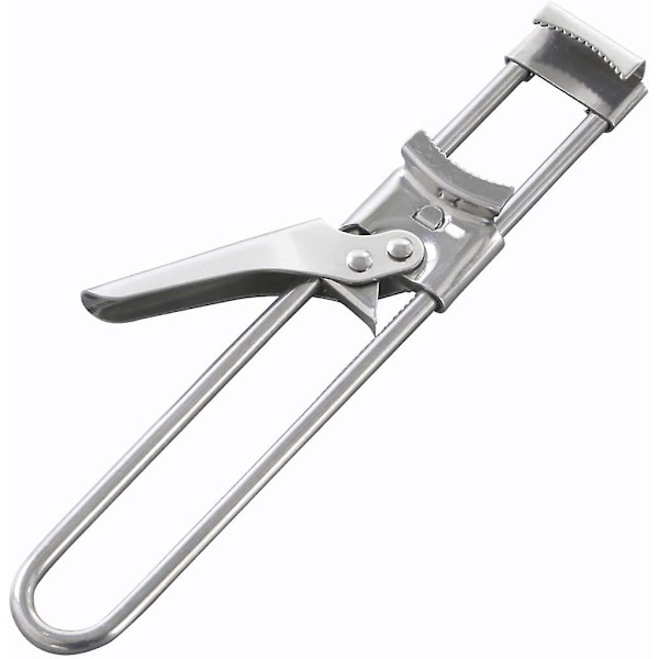 Flaske Krukke Åpner Åpner Justerbar Manuell Rustfritt Stål Multifunksjon Kjøkkenspisestue & Bar Melkeflaske Lokk Metall (1 stk, Sølv)