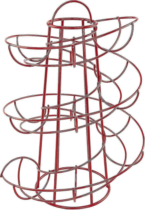 Egg Skelter Deluxe Moderne Spiraldispenserstativ