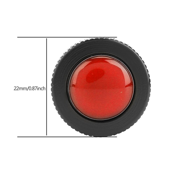 Mini aluminiumlegering rund snabbkopplingsplatta för Manfrotto Compact Action stativ (röd)
