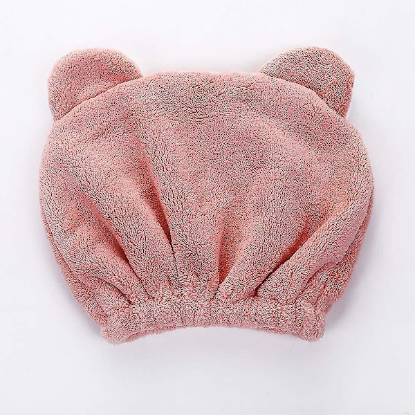 3 stycken mikrofiber H-mössor, torr turban H-handduk för barn (, , )