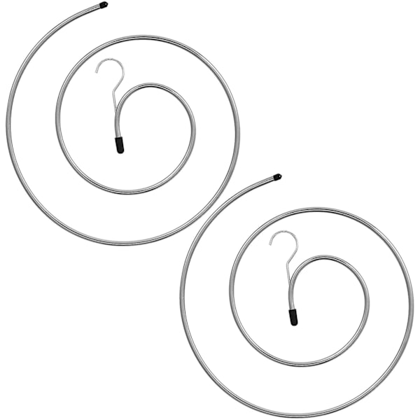 2 stk sammenleggbar oppvaskstativ spiral tørkestativ drypp tørkestativ klestørkestativ stativ spiral henger