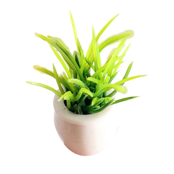 Miniplante til dukkehuse - til terrasseindretning - med plastik E
