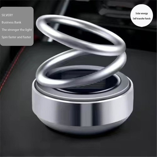 Portable Kinetic Mini Heater, Aexzr Mini Portable Kinetic Heater silverfärgad
