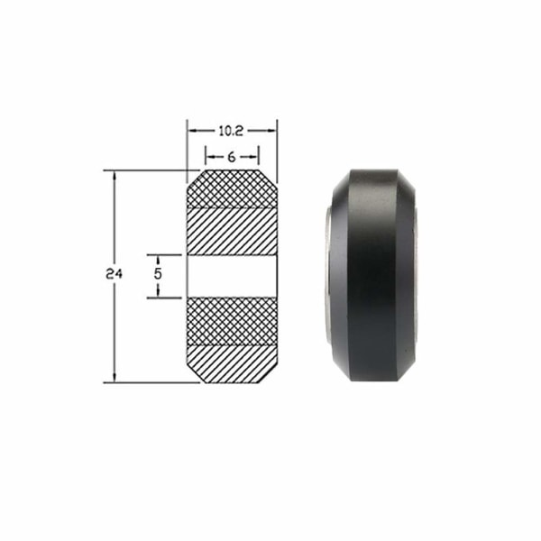 sourcing map 0,4 mm 3D-skrivarmunstycke M7-gängersättning för MK10 1,75 mm extruderutskrift, mässing 4 st