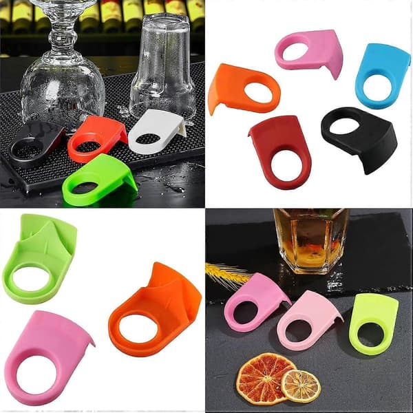 12 stk. Cocktailglas Kortklips Flaskeklips Bartender Cocktailklips