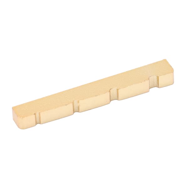 Elbas Sadel 38mm 4-strängad Akustisk Gitarr Ersättning Metall Slitsad Strängsadel