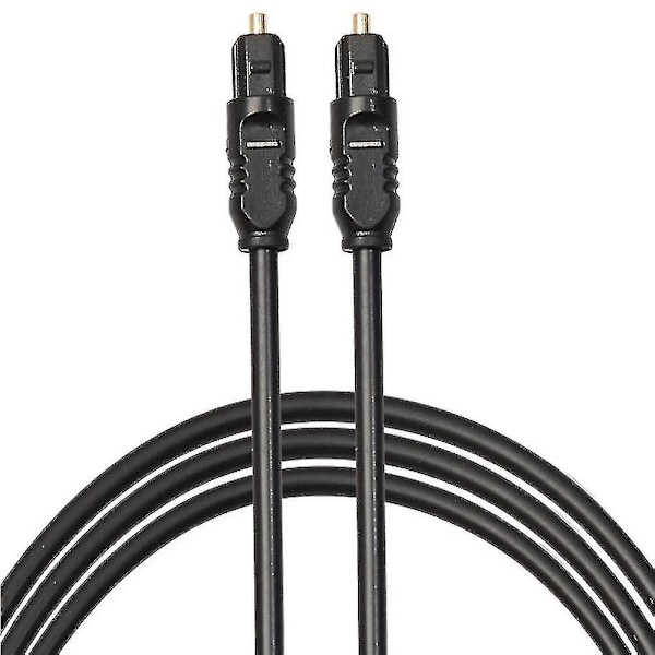 Digital optisk lyd Toslink-kabel kompatibel med hjemmekino, lydplanke, TV