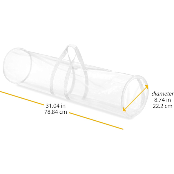 Portabel Presentpappersorganiserare Clear 25 Count (Pack of 1)