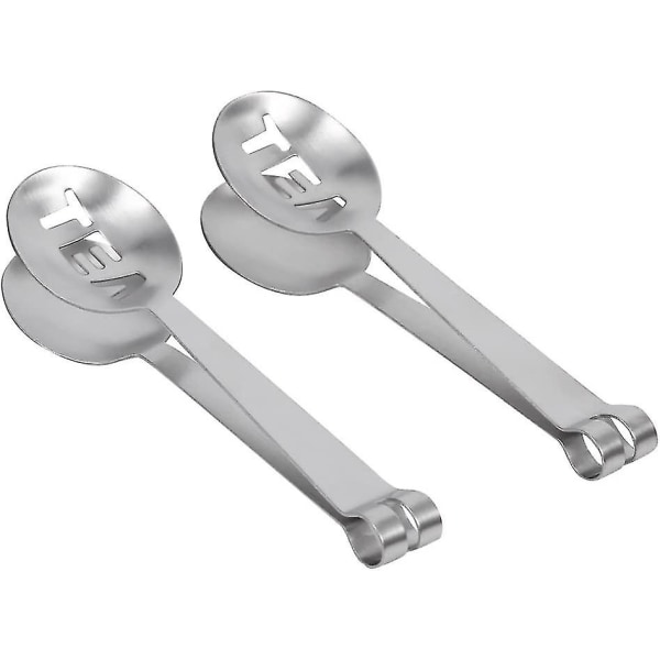 3 st rostfria tepåsetänger tepåsepressverktyg kök tetillbehör 12 cm z