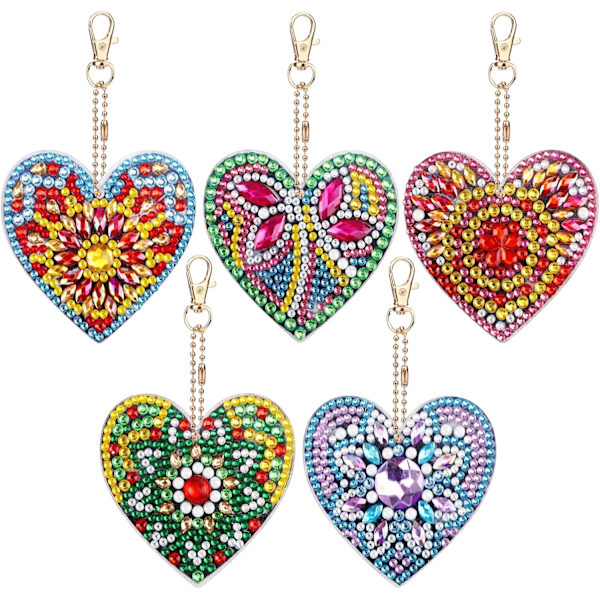 5D DIY Diamantmålning Full Kit för Vuxna, DIY Kristallbild Rhinestone Broderi Korsstygn Konst Hantverk DIY Hemvägg Dekor Diamantmålning MultiColor