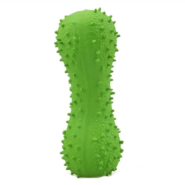 Kæledyr Latex Gennemhullede Knogler Multi-form Vokal Bid-resistent Tandrensende Hundelegetøj A