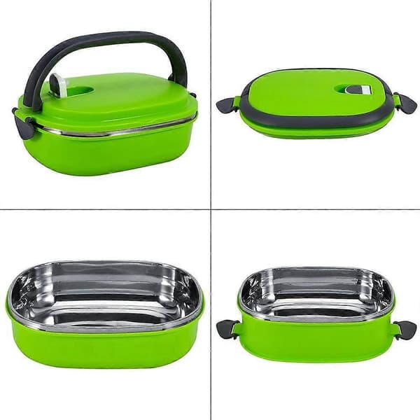 Bento Matboks med Rustfritt Stål Isolasjon, Lekkasjesikker