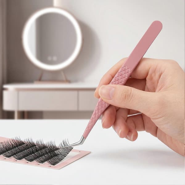 Rustfrit Make-up Værktøj - Professionelt og Holdbart - til Begyndere inden for Vippeextensions 4