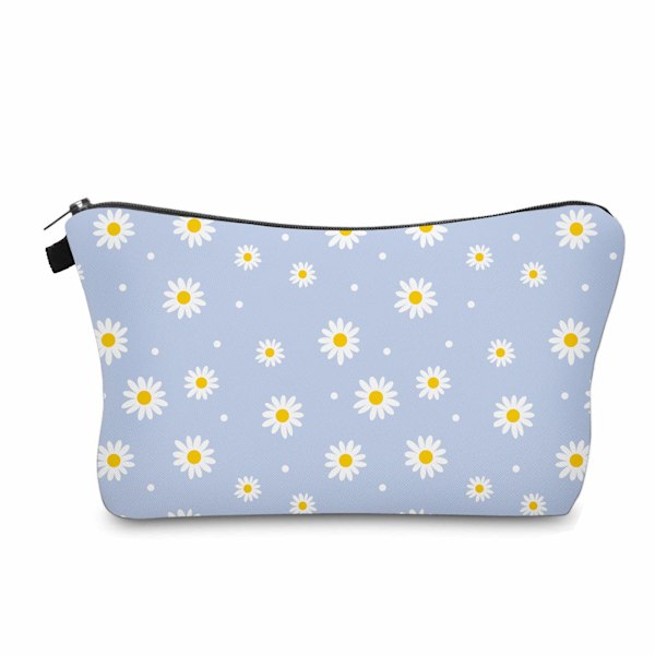 Söt sminkväska för resor, necessär, present till damer (Daisy 1)
