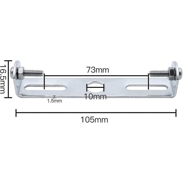 [4 stk.] Loftslampe beslag 100mm Pendellampe tilbehør Loftslampe Loftslampe Loftslampe Loftslampe