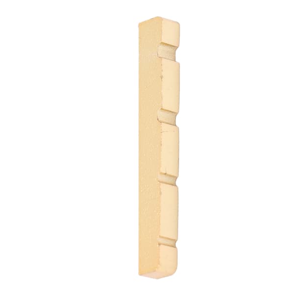 Elbas Sadel 38mm 4-strängad Akustisk Gitarr Ersättning Metall Slitsad Strängsadel