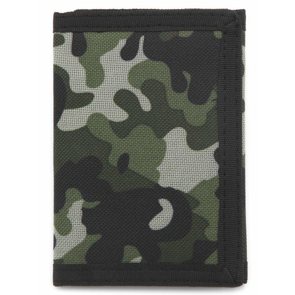 RFID Ohut Camouflage Lompakko/Kolmiosainen Kangas Ulkoilulompakko Pojille ja Lapsille