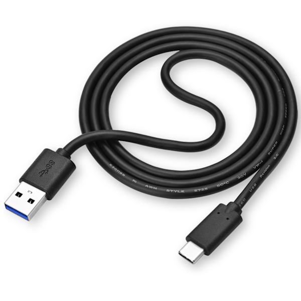 1 stk Type-C interface opladerkabel datakabel til GoPro Hero 5