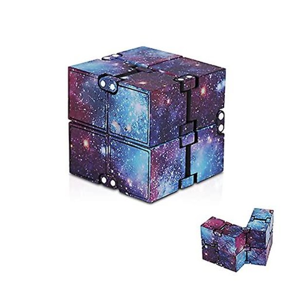 Infinity Cube Fidget Toy Mini Magic Cube Stress Och Ångestlindring Finger Toy
