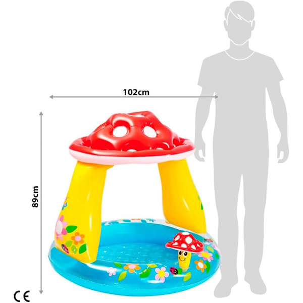 Svampbarnpool 57114NP