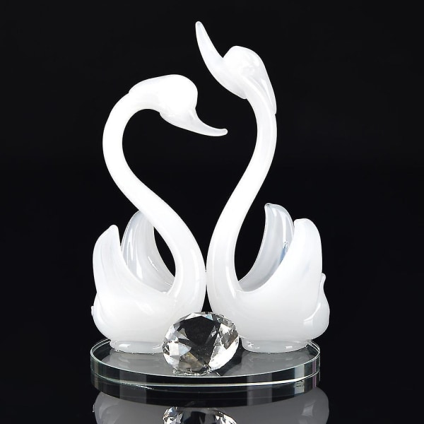 Joulukoristeet Crystal Swan Wedding Decor Paperihahmoiset lahjakäsityöt kodin sisustus