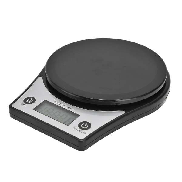 5 kg digital matvekt Mini bærbar Elektrisk kjøkkenvekt med høy nøyaktighet for matlaging