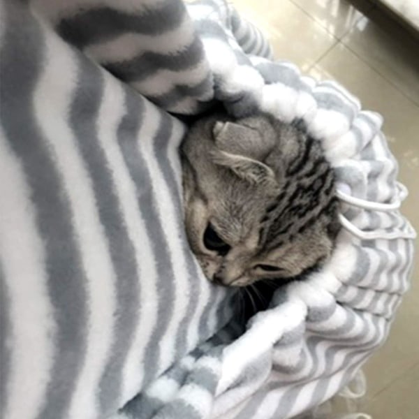 Cat Holding Förkläde Liten Hund Katt Coral Fleece Sovsäck Förkläde Katt Bärförkläde Med Ficka