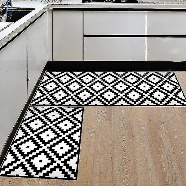 2 st Heilwiy Kit Mat halkfri absorberande golvmatta diskbänk tvättbar 40 * 60+40