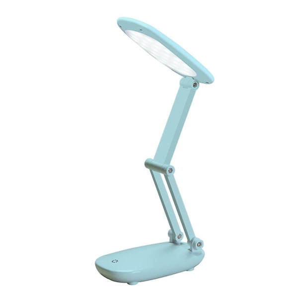 Bärbar bordslampa Reselampa Hopfällbar Touch Sensitive Control Bordslampa blå