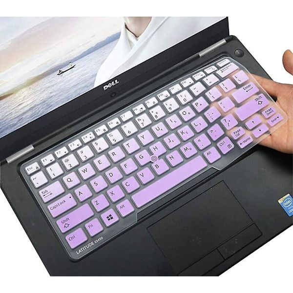 Dell Latitude tastaturdeksel for Dell Latitude E7450 E7470 E5470 E7480 E5450 5480 5490 7490, Dell 3340 E3340 bærbar silikon tastaturdeksel tastaturbeskytter