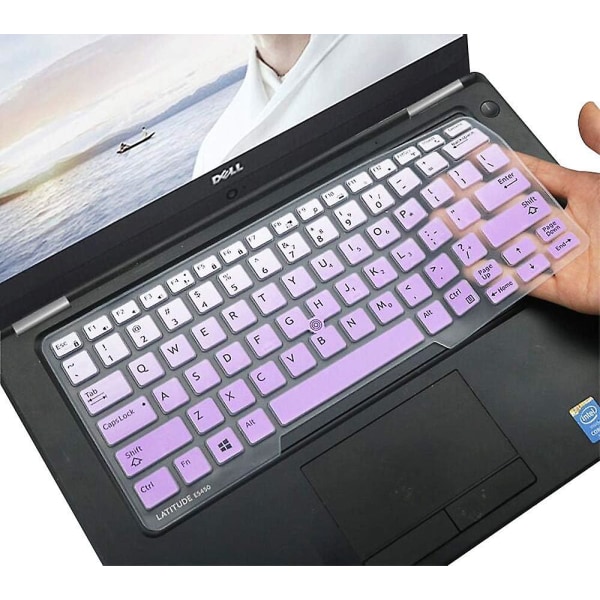 Dell Latitude tastaturdeksel for Dell Latitude E7450 E7470 E5470 E7480 E5450 5480 5490 7490, Dell 3340 E3340 Laptop Silikon Keyboard Skin Keyboard Pr